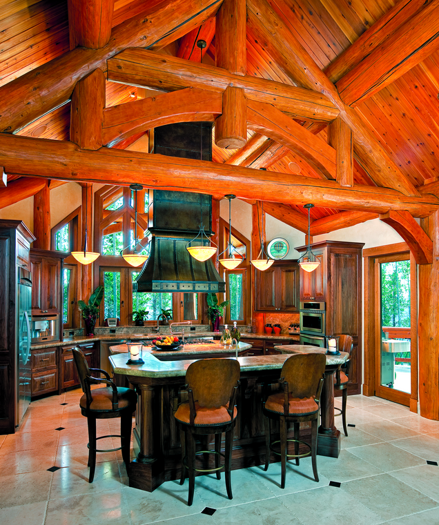 open kitchen layout