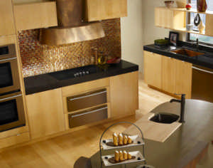 Frigo Design copper backsplash