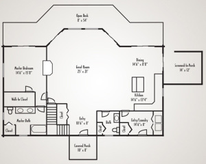 open layout