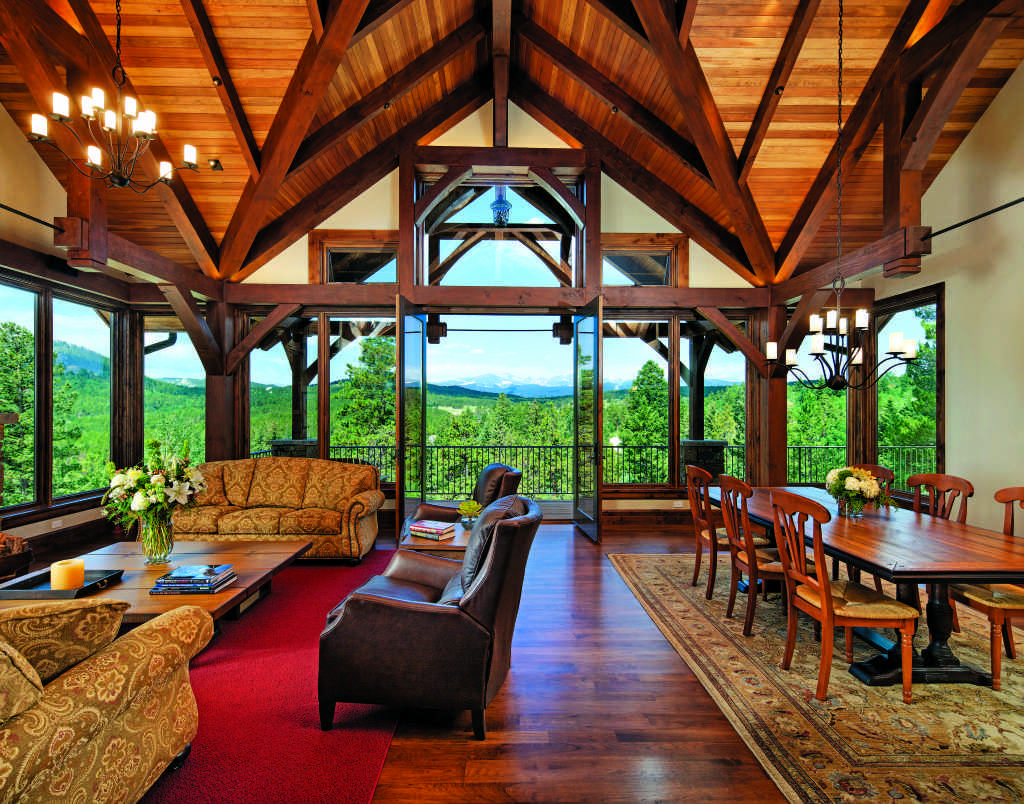 5 Delightful Log Home Dining Rooms 5-delightful-log-home-dining-rooms