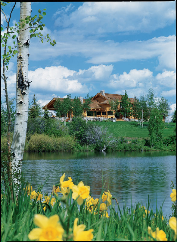 Waterfront Log Homes Log Home Living