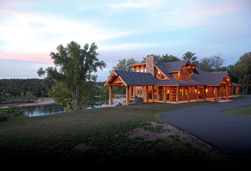 Waterfront Log Homes Log Home Living