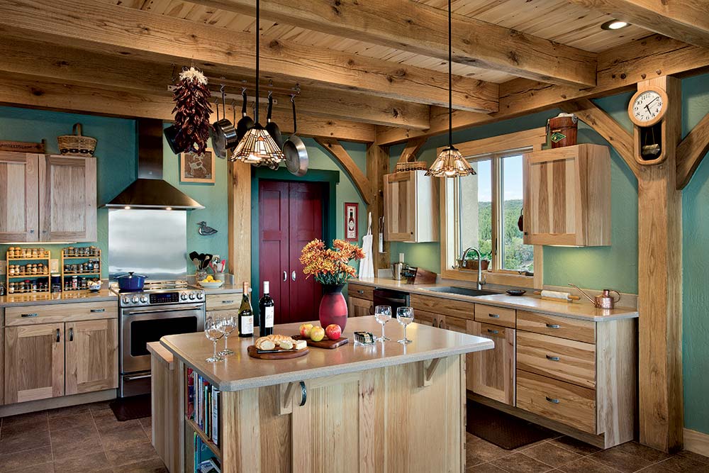 9 Tasty Timber Home Kitchens