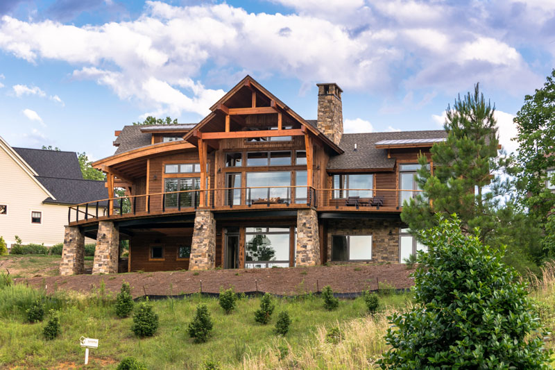 Home In The Mountains a modern timber home in the north carolina mountains Home In The Mountains a modern timber home in the north carolina mountains