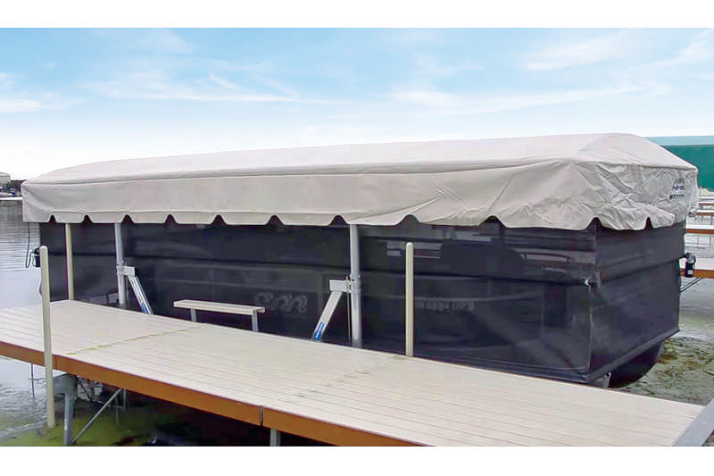 Pontoon Boat Privacy Curtain Custom Pontoon Boat Seat Pop Up