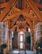Adirondack Timber Home Entry Adirondack Timber Home Entry