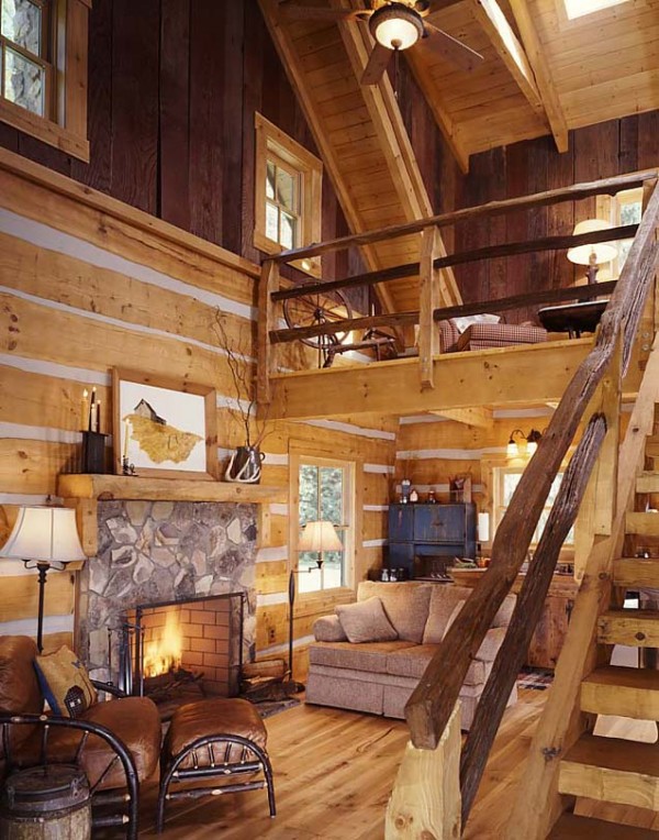 The great room and upstairs loft are perfect places for rolling out extra sleeping bags and air mattresses.