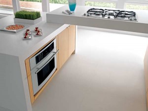 As the main gathering area in the home, the kitchen should be accessible to everyone. Here, and easy-to-grasp handle makes oven access a breeze. An open area below the cook-top allows users to sit down while preparing a meal. Photo: JENN-Air As the main gathering area in the home, the kitchen should be accessible to everyone. Here, and easy-to-grasp handle makes oven access a breeze. An open area below the cook-top allows users to sit down while preparing a meal. Photo: JENN-Air