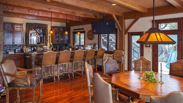 Timber Frame Bar