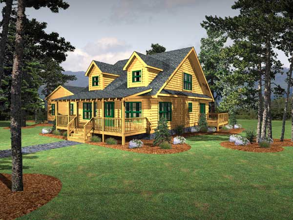 Banner Elk Ii Log Home Plan By Blue Ridge Log Cabins