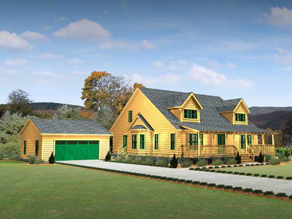 Banner Elk I Log Home Plan By Blue Ridge Log Cabins