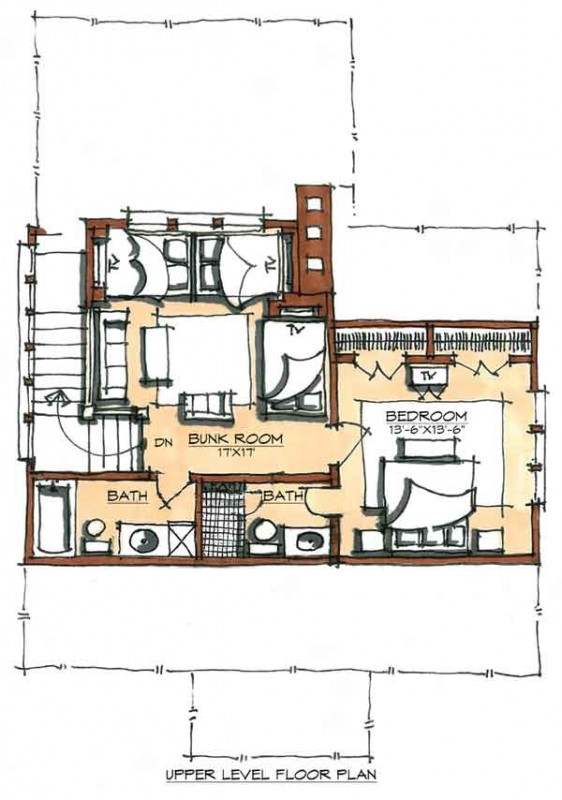 Skillet Camp Home Plan By Natural Element Homes Previous Next
